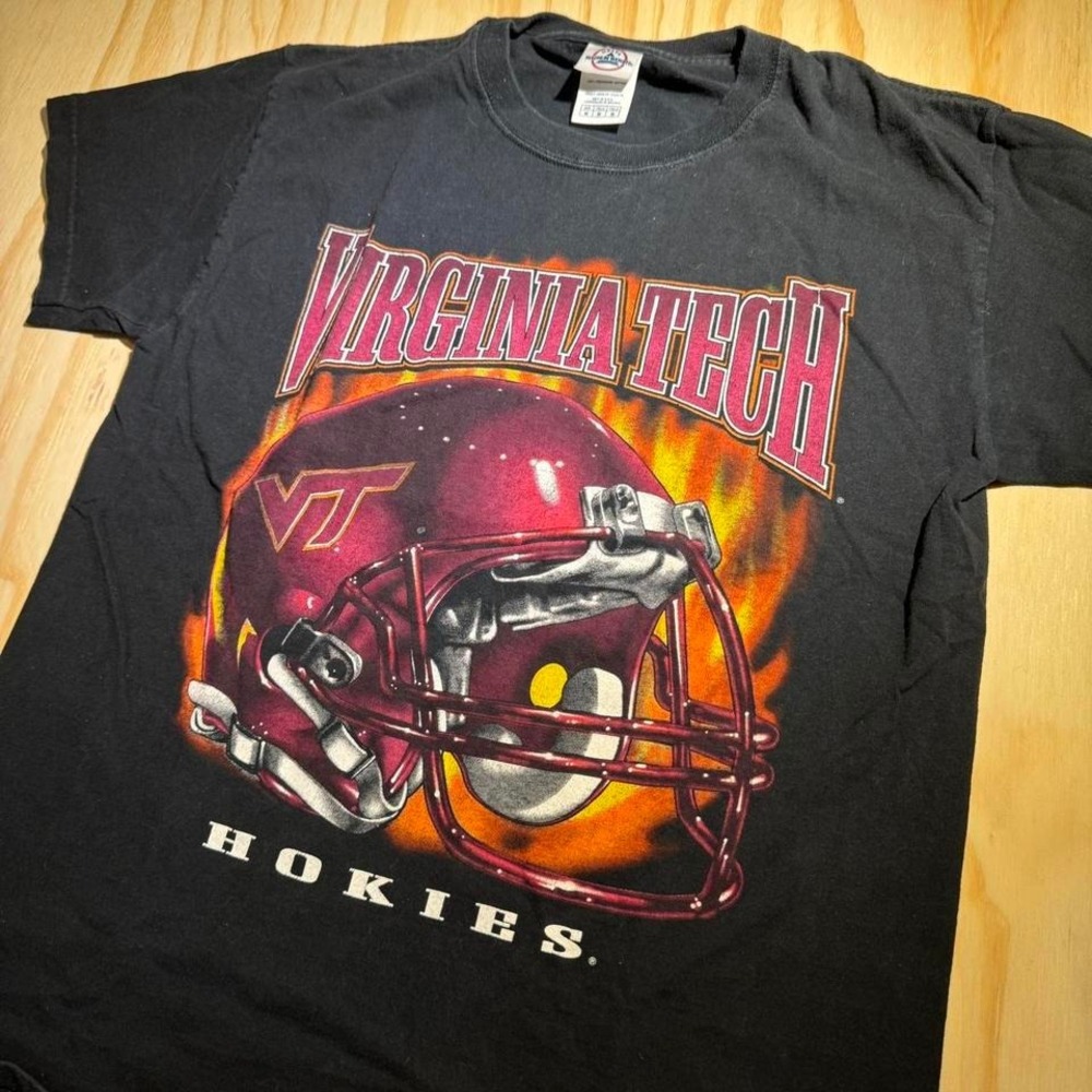 Vintage Virginia tech football Hokies shirt